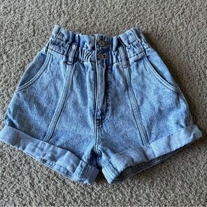 Abercrombie & Fitch 80s Paper Bag, Ultra High Rise Shorts